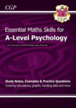Paperback A-Level Psychology Essential Maths Skill [Unknown] Book