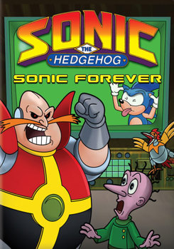 DVD Sonic The Hedgehog: Sonic Forever Book