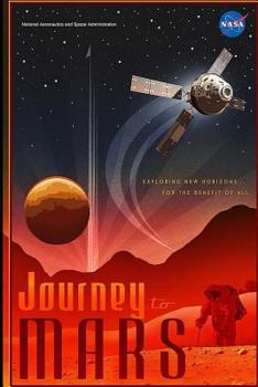 Paperback Composition Book: Journey To Mars: 140 Page 6"x9" Composition Notebook Diary Book