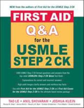 Paperback First Aid Q&A for the USMLE Step 2 CK Book