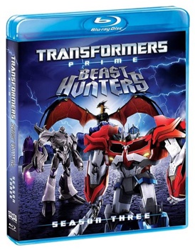 Blu-ray Transformers Prime: Season Three Book