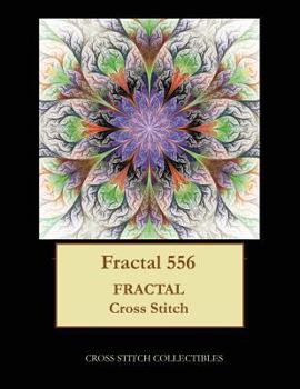 Paperback Fractal 556: Fractal cross stitch pattern [Large Print] Book