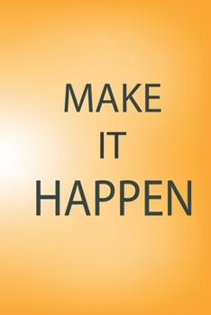 Paperback Make it Happen Book