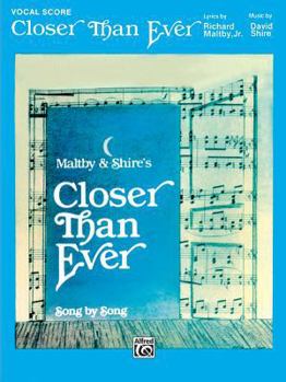 Paperback Closer Than Ever: Vocal Score Book