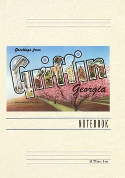 Paperback Vintage Lined Notebook Greetings from Griffin Book