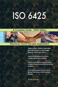 Paperback ISO 6425 A Complete Guide - 2020 Edition Book