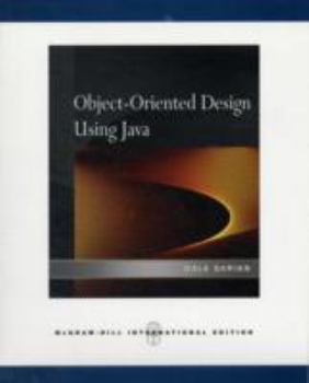 Paperback Object-Oriented Design Using Java. Dale Skrien Book