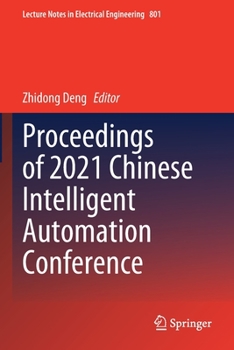 Paperback Proceedings of 2021 Chinese Intelligent Automation Conference Book