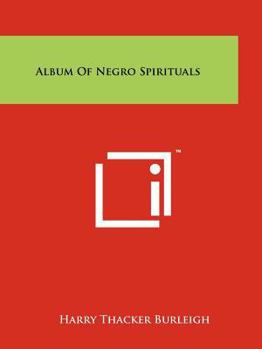 Paperback Album Of Negro Spirituals Book