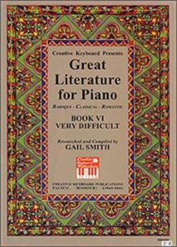 Paperback Mel Bay Great Literature for the Piano: Advanced Book
