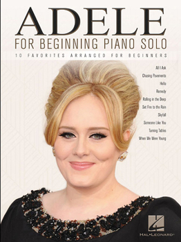 Paperback Adele for Beginning Piano Solo Book