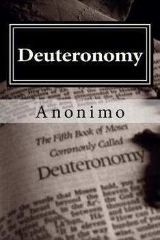 Paperback Deuteronomy Book