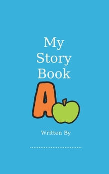 Paperback My Story Book: Children's writing and drawing book with guided lines to help with your child's handwriting. Space to add a drawing or Book