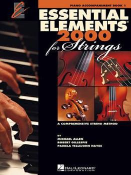 Spiral-bound Essential Elements for Strings - Book 1: Piano Accompaniment Book