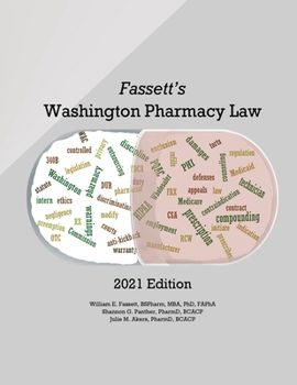Paperback Fassett's Washington Pharmacy Law 2021 Book