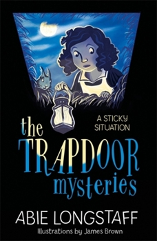 Paperback The Trapdoor Mysteries: A Sticky Situation Book
