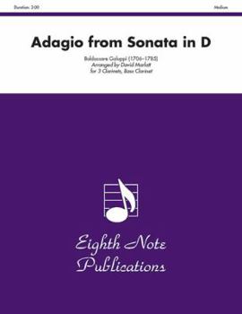 Paperback Adagio (from Sonata in D): Score & Parts Book