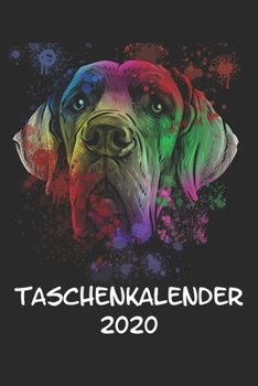 Taschenkalender 2020: Taschenkalender für Sept. 2019 bis Dezember 2020 A5 Terminplaner Wochenplaner Terminkalender Wochenkalender Organizer mit ... Hund Hunderasse Geschenk (German Edition)