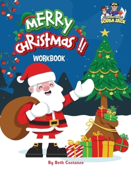Paperback Christmas Activity Workbook for Kids 2-6 Book