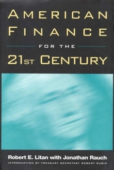 Hardcover American Finance for the 21st Century Book