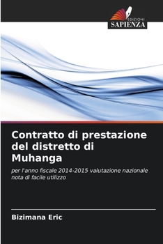 Paperback Contratto di prestazione del distretto di Muhanga [Italian] Book