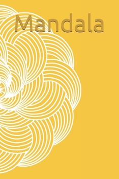 Paperback Mandala: Dot Grid Journal or Notebook (6x9 inches) with 120 Pages Memo Pad Notizbuch Book