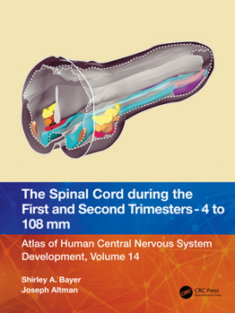 Paperback The Spinal Cord During the First and Early Second Trimesters 4- To 108-MM Crown-Rump Lengths: Atlas of Human Central Nervous System Development, Volum Book