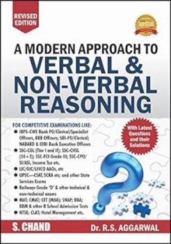 Paperback A Modern Approach to Verbal & Non-Verbal Reasoning Book