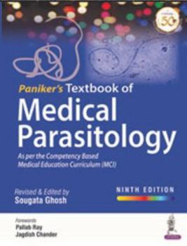 Paperback (OLD EDITION) Paniker's Textbook of Medical Parasitology as per the Competency Based Medical Education Curric Book