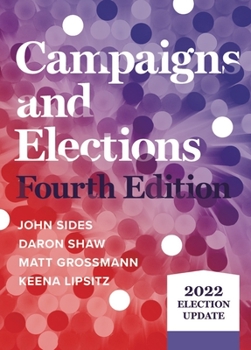 Paperback Campaigns and Elections: 2022 Election Update Book