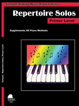 Paperback Repertoire Solos Primer Level: Making Music Piano Library Early Elementary Level Book