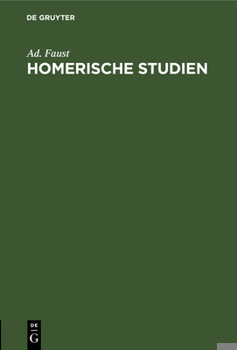 Hardcover Homerische Studien [German] Book