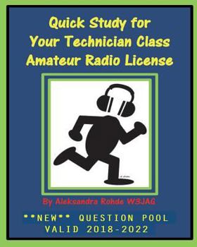 Paperback Quick Study for Your Technician Class Amateur Radio License Book