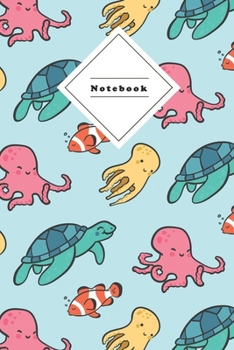 Paperback Notebook: Composition Notebook For Under $8 - Notepad Lined Wide Ruled 120 Sheets 6X9" Paper - Perfect For School, Work, Student Book