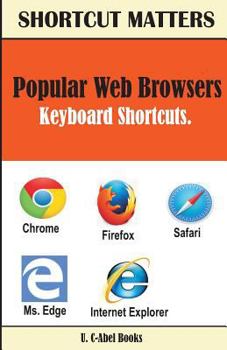 Paperback Popular Web Browsers Keyboard Shortcuts Book