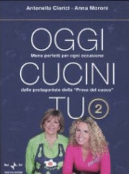 Hardcover Oggi cucini tu vol. 2 [Italian] Book