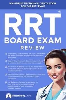 Paperback RRT Board Exam: Mechanical Ventilation Book