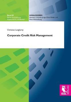 Paperback Corporate Credit Risk Management Book