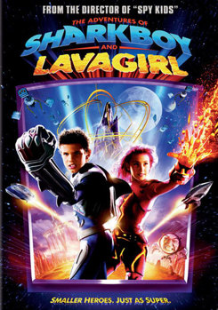 DVD The Adventures of Shark Boy and Lava Girl Book