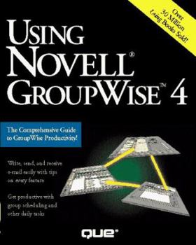 Paperback Using Novell GroupWise 4 Book