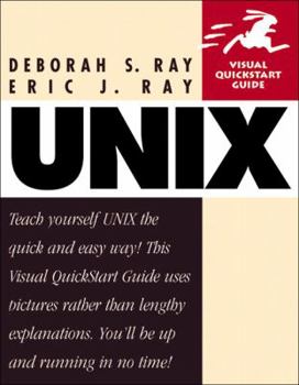 Paperback UNIX (Visual QuickStart Guide) Book
