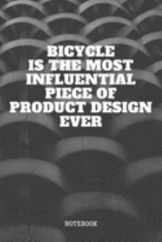 Paperback Notebook: Pro Cycling Biking and Bicycling Planner / Organizer / Lined Notebook (6" x 9") Book