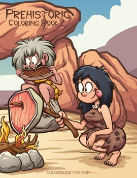 Paperback Prehistoric Coloring Book 2 Book