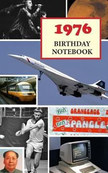 Paperback 1976 Birthday Notebook: A Great Alternative to a Birthday Card Book