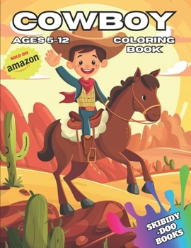 Paperback Cowboy coloring book