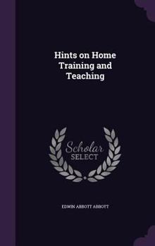 Hardcover Hints on Home Training and Teaching Book