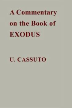 Hardcover A Commentary on the Book of Exodus Book