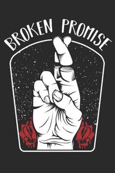 Broken Promise: College Ruled Aesthetic Vaporwave Anime Grunge Goth Kawaii Journal Notebook with 120 Pages 6x9 For Sad Boys & Sad Girls - Pinky Promise Gothic Gift for Anime Manga Lovers