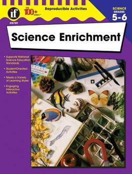 Paperback Science Enrichment, Grades 5 - 6 Book