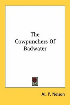 Paperback The Cowpunchers Of Badwater Book